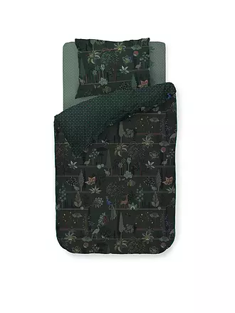 PIP STUDIO | Perkal Bettwäsche 70x90cm/140x200cm ALBERI Dark Green | 